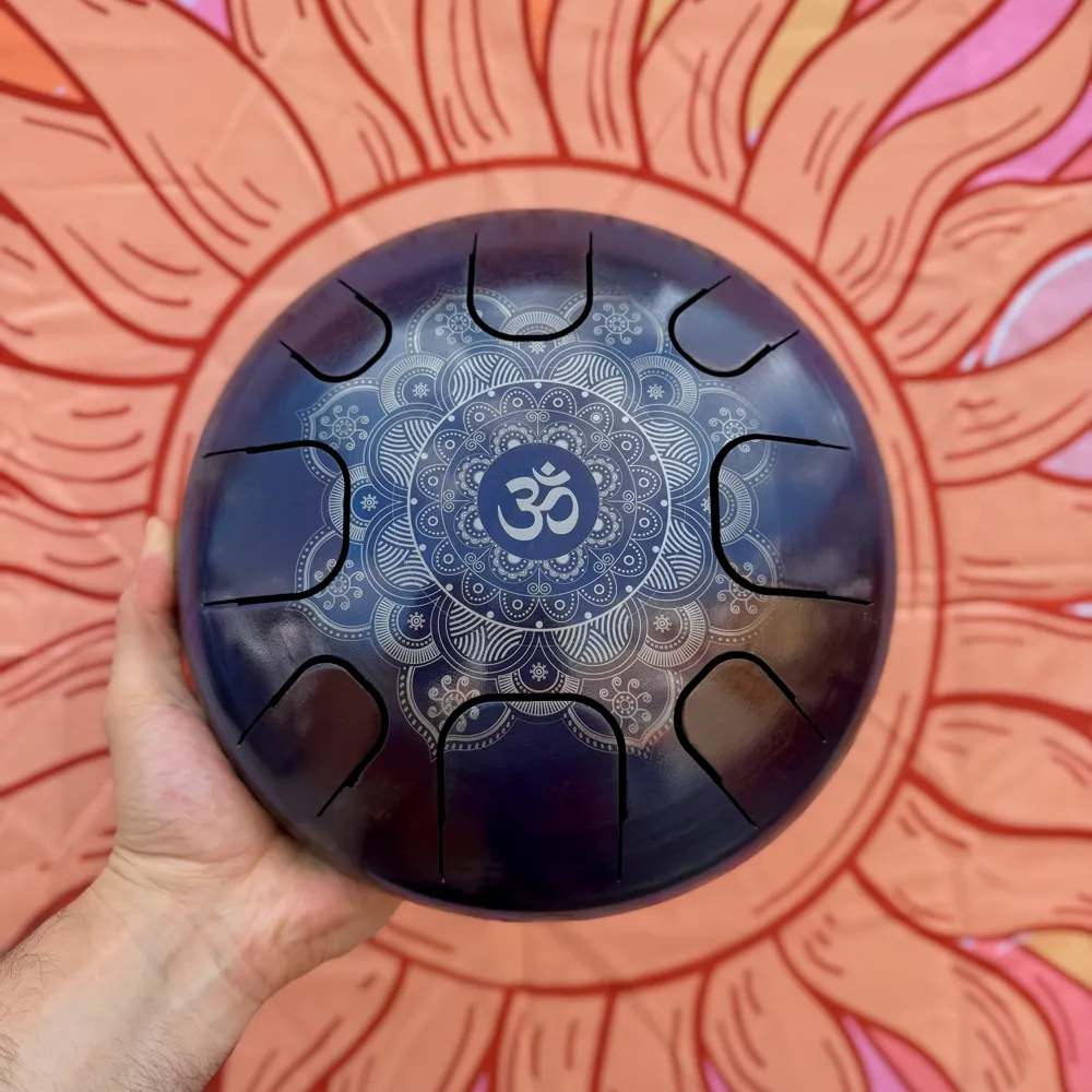 هپی درام 8 یا 10 نت آبی طرح ماندالا