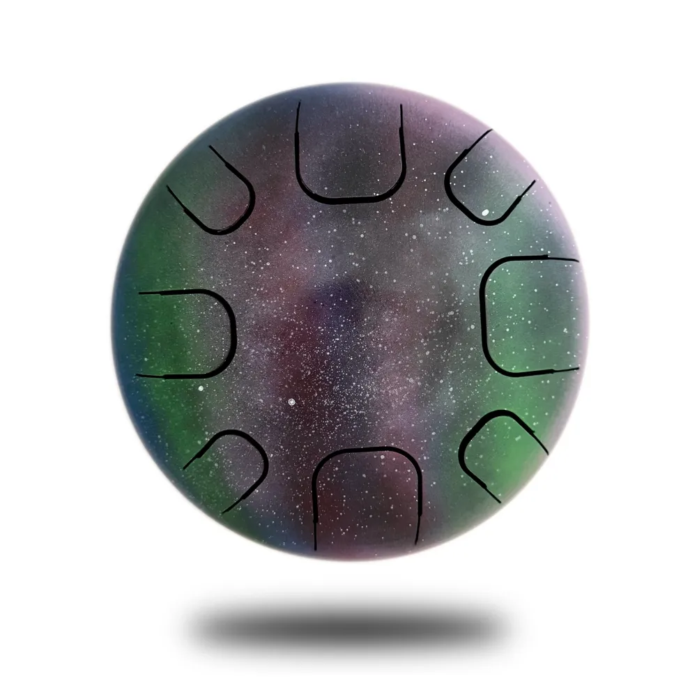 هپی درام 8 یا 10 نت رنگی کهکشانی (سبز2)