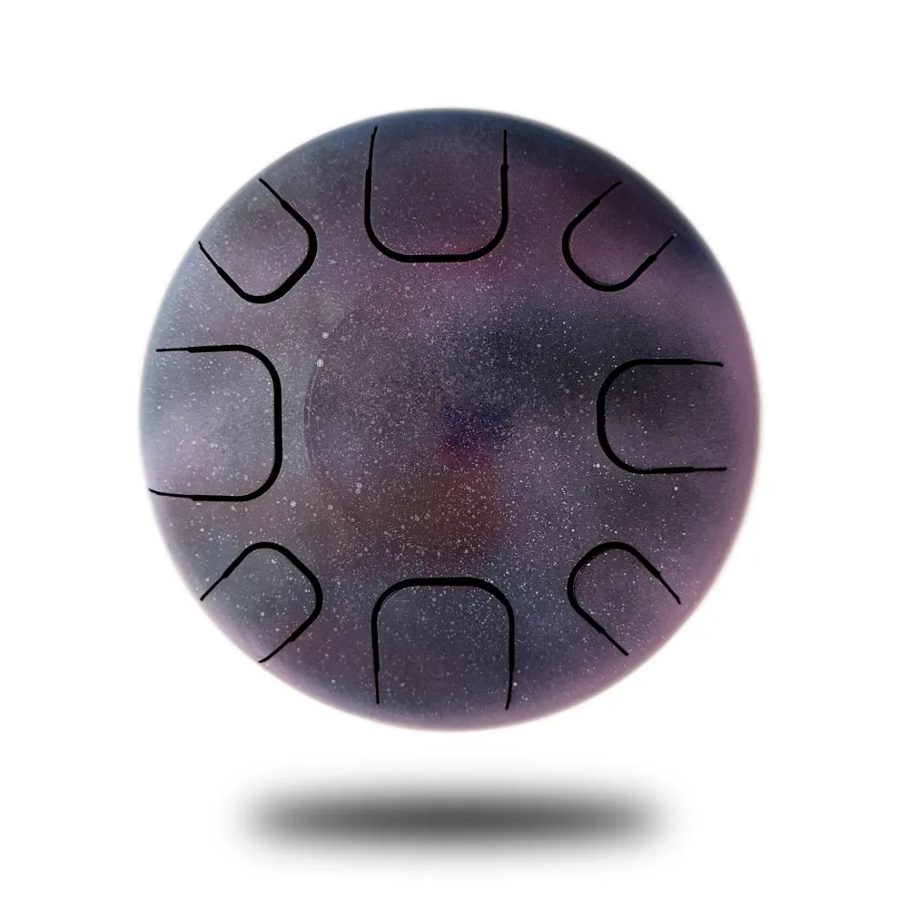 هپی درام 8 یا 10 نت رنگی کهکشانی (بنفش-صورتی2)